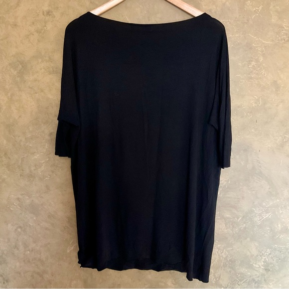 Vicolo Handbag Appliqué Boatneck  Tunic Top - Picture 4 of 6